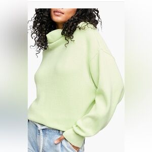 GREY Free People Softly Structured Knit Tunic